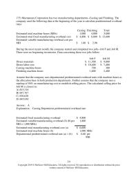 Accounting Chapter 2 Compute Predetermined Overhead Rate 0204 Compute The