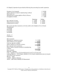 Accounting Chapter 3 How Much The Adjusted Cost Goods Sold