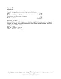 Accounting Chapter 6 Erie Corporation manufactures a single product that it sells