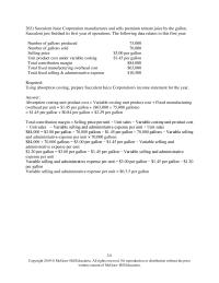Accounting Chapter 6 Succulent Juice Corporation Manufactures And Sells