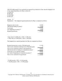 Accounting Chapter 8 The estimated selling and administrative expense&nbsp;
