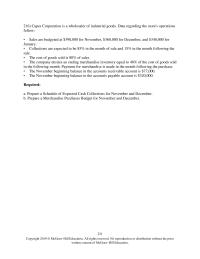 Accounting Chapter 8 Capes Corporation is a wholesaler of industrial goods