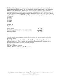 Accounting Chapter 9 Witten Corporation is a service company that measures its output