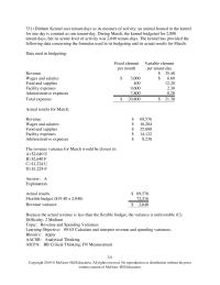 Accounting Chapter 9 The Company Expected Its Activity In july 204