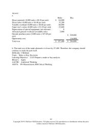 Accounting Chapter 12 What The Financial Advantage Disadvantage Purchasing The