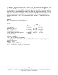 Accounting Chapter 13 Exhibit 13b1 And Exhibit 13b2 Determine The