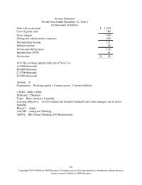Accounting Chapter 15 The current ratio at the end of Year 2 is closest