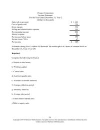 Accounting Chapter 15 Dividends Number Common Shares Outstanding See Above