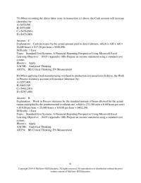 Accounting Chapter 10b Quantity Variance Column b 900 The Materials Price