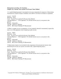 Accounting Chapter 13c The Income Tax Rate 35 The After tax