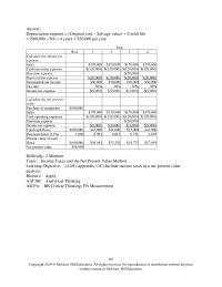 Accounting Chapter 13c Medium topic Income Taxes And The Net Present