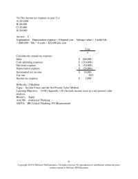 Accounting Chapter 13c The project would also require a one-time renovation cost