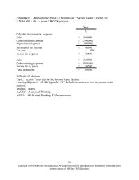 Accounting Chapter 13c Salvage Value Useful Life 160000 0