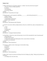 Counseling Chapter 11 What You Not Want Do 10 Client Group