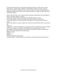 Chapter 2 Sanders Sporting Goods, an international sporting goods chain
