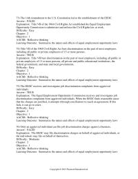 Chapter 2 The 14th Amendment to the U.S. Constitution led to the establishment