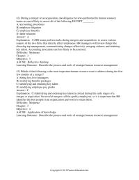 Chapter 3 Which of the following is the most important human resource issue