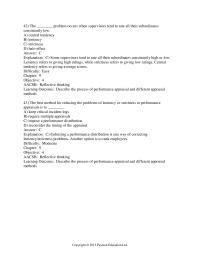 Chapter 9 You Are Conducting Appraisal Interview With Employee
