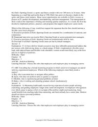 Chapter 10 Dick’s Sporting Goods is a sports and fitness retailer