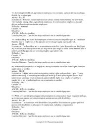 Chapter 11 The Equal Pay Act states that employees of one