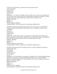 Chapter 16 Which of the following is a personal factor that