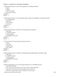 Chapter 2 Exhibit 21 What Excel Function Useful For