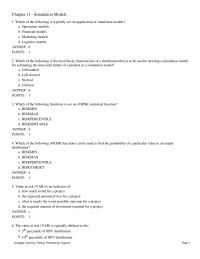 Chapter 11 Refer Exhibit 111 What The Deterministic Next