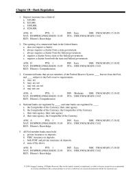 Chapter 18 &nbsp;Which of the following statements is incorrect?