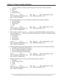 Chapter 22 Finance Company Operations 1 Finance Companies