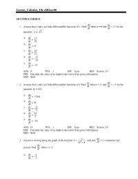 Chapter 2 A spherical balloon is inflated with gas at the rate
