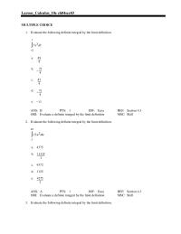 Chapter 4 Use the Trapezoid Rule to approximate the value&nbsp;