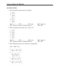Chapter 5 Suppose the table below shows the temperature