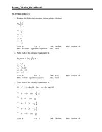 Chapter 5 their population increases according to the logistic