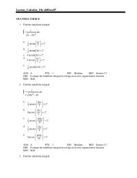 Chapter 5 Evaluate a definite integral involving inverse trigonometric
