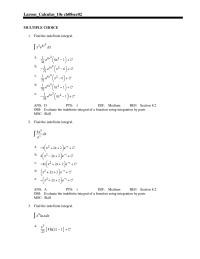 Chapter 8&nbsp;Suppose a model for the ability M of a child