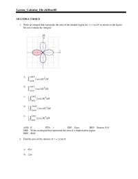 Chapter 10 the polar axis the following curve over the given
