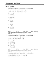Chapter 13 Skill 12 Use The Gradient Find Normal Vector
