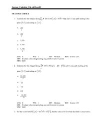 Chapter 15 the integration may be easier on an alternate path
