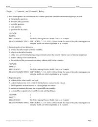 Chapter 13 policy seeks to foster or discourage various economic