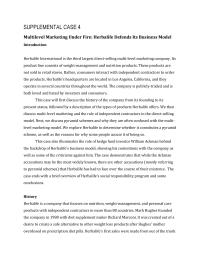 Supplement Case 04 Homework But This Not How Herbalife Pays Its