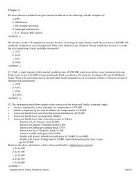 Accounting Chapter 4 The Value Ofthe Bonds Excludable Gift The