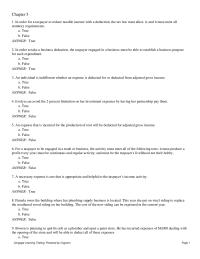 Accounting Chapter 5 Only Statement Correctb Only Statement Correctc Both