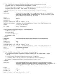 Communications Chapter 9 A report outlining the new company procedure