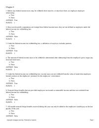 Accounting Chapter 4 Cogneropage 6 The Amount Tax Withheld The