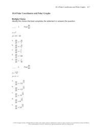 Chapter 10 if possible, and find the slope and concavity&nbsp;