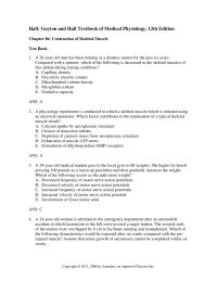 Chapter 6 Sarcomeres Various Lengths Which Length