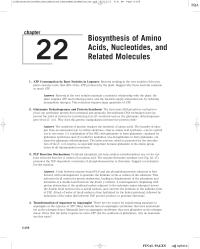 Biology & Life Sciences Chapter 22b Homework Why Are The Inhibition And Accumulation Reversed