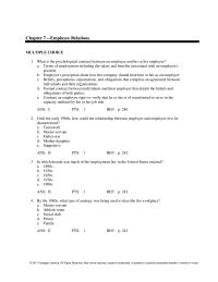 Sociology Chapter 7&nbsp;Employee compensation usually increases when fewer employees