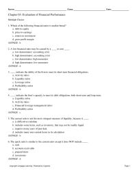 Finance Chapter 3 What The Cost Sales For Firm With