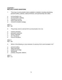Chapter 7 The Following Not Recommended Guideline